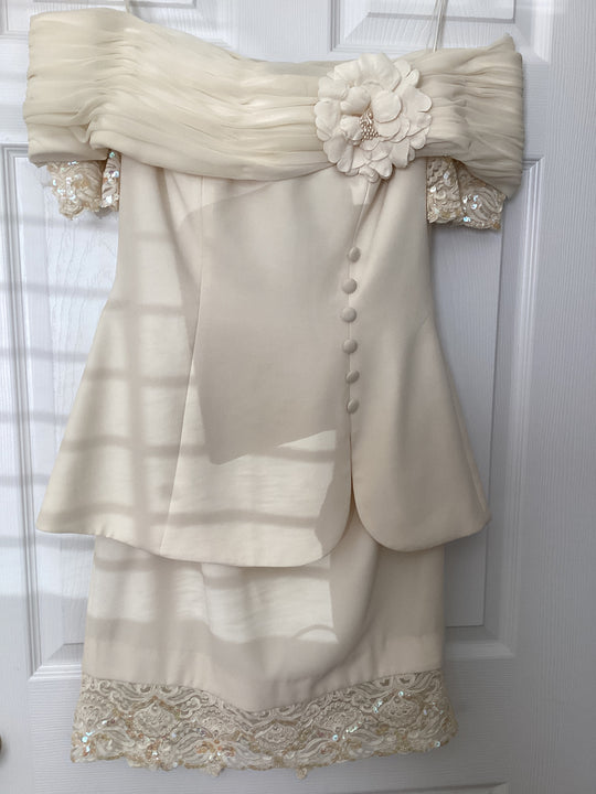 Other After Five 'Off the Shoulder Top and Skirt'