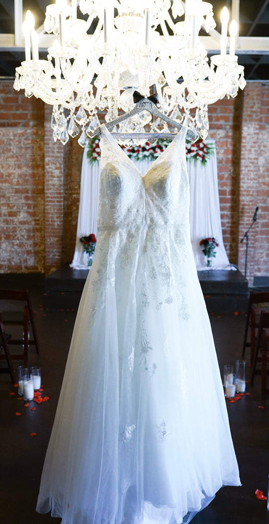 Alberta Ferretti  Sleeveless A-Line Wedding Dress