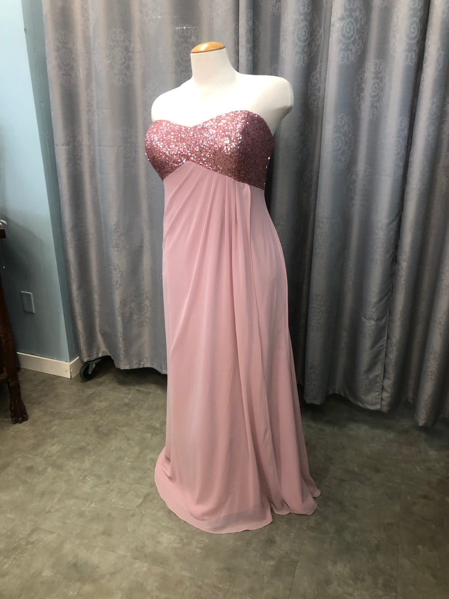 blue dress for baby girl Alfred Angelo 8120 – Nearly Newlywed