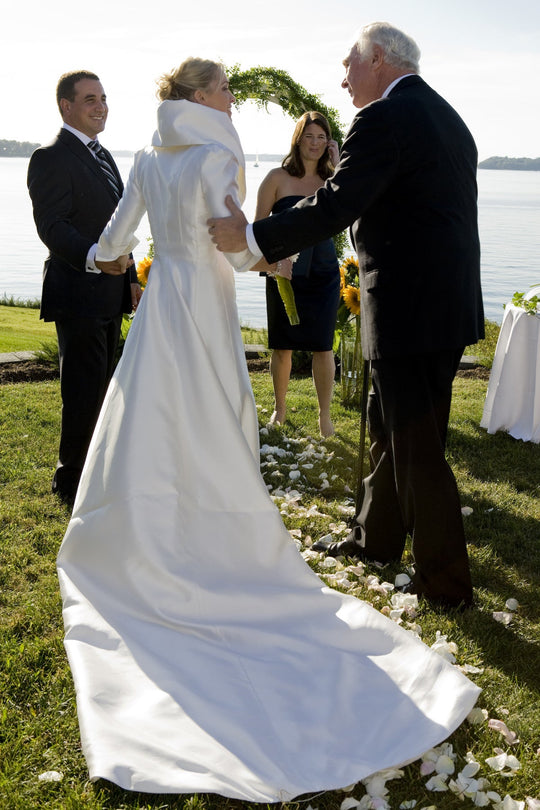 Amanda Wakeley Alberta Wedding Coat