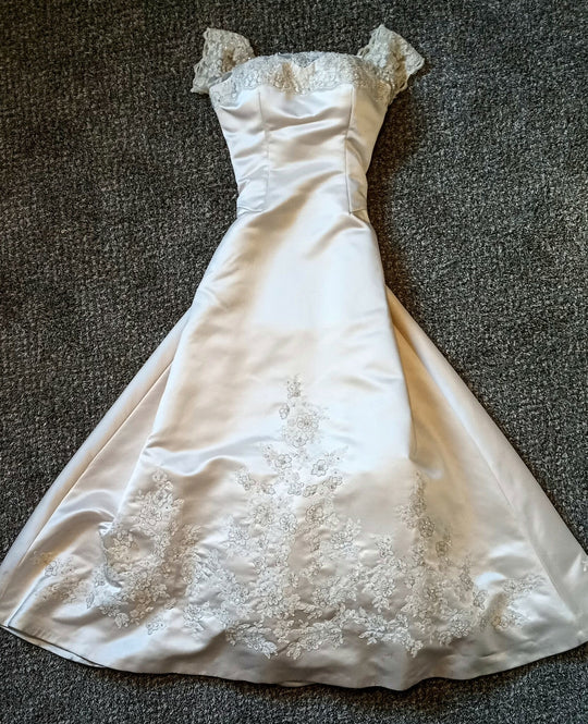 Anjolique Off-the-Shoulder Ball Gown