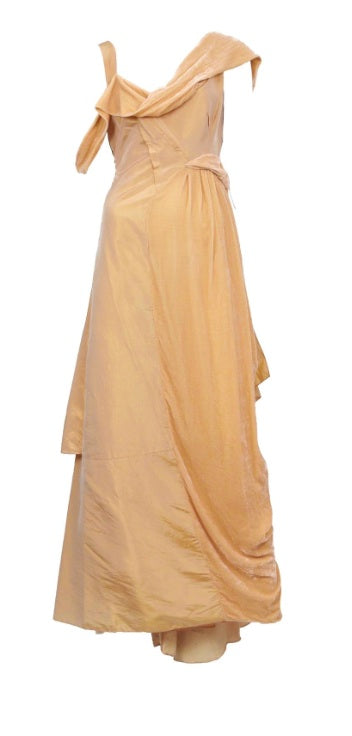 Christian Dior Galliano Peach Velvet