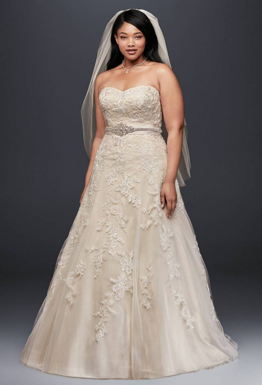 David's Bridal 9V3587