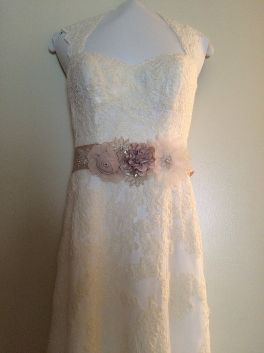 David's Bridal Key Hole Dress
