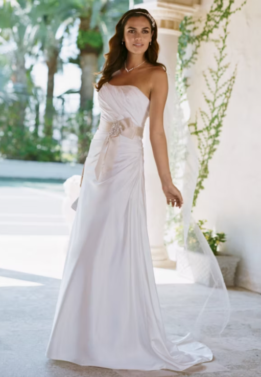 David's Bridal WG3026