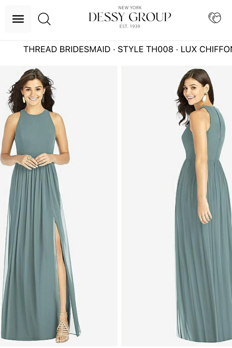 Dessy Bridesmaid Dresses with Halter