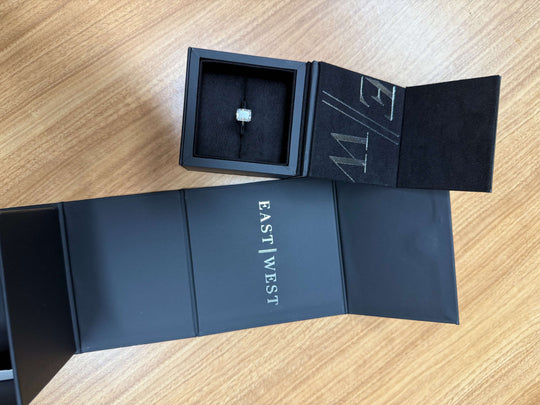 East West Gems Tatum - Moissanite Crushed Ice