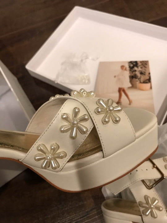 ForeverSoles Pearl Flower Platform