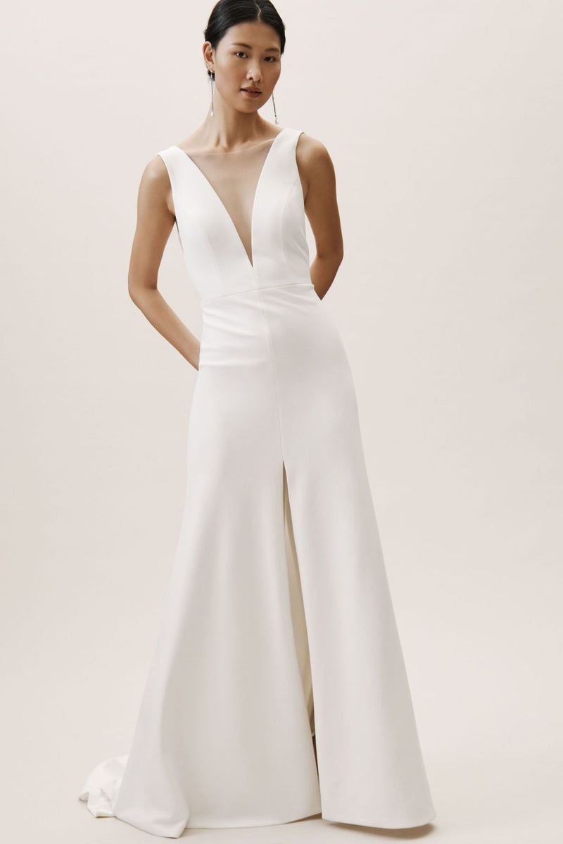 Jenny Yoo Holloway Gown BHLDN – Nearly Newlywed