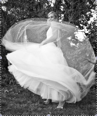 Monique Lhuillier Swan Lake