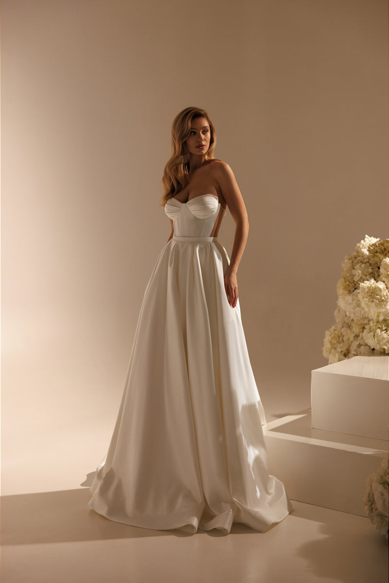 mori lee a line wedding dress Palmina Wedding Dress
