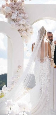 Pallas Couture Custom Sleeveless V-Neck Trumpet 2022