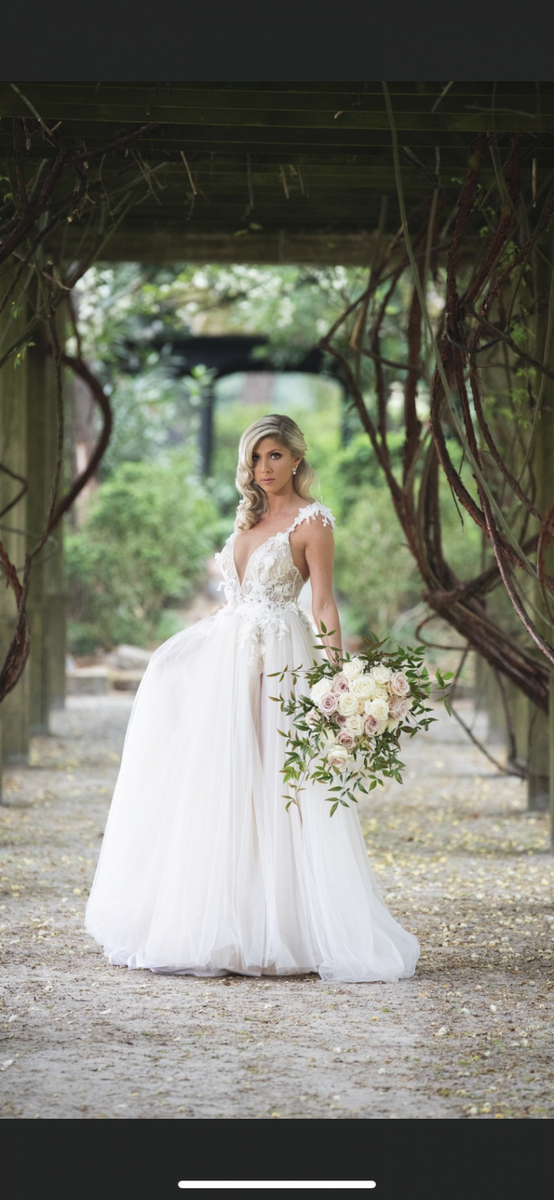 Berta Muse by Berta Bella Dress Nearly Newlywed