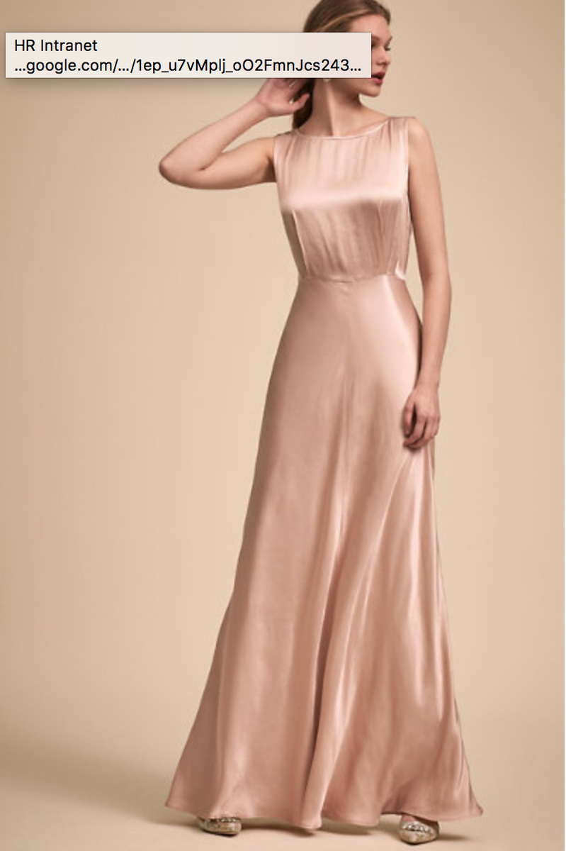 BHLDN Ghost store London Alexia Bridesmaid / Black Tie Dress