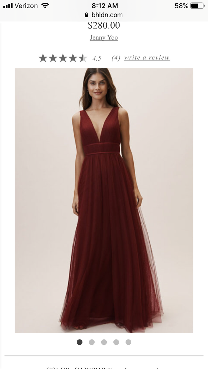 BHLDN Sarita Dress PreOwnedWeddingDresses