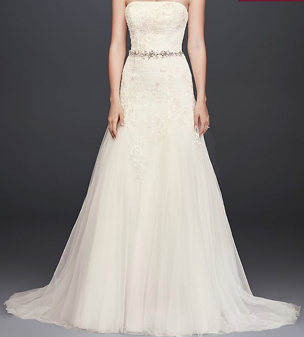 David's Bridal WG3862IVORY – Nearly Newlywed