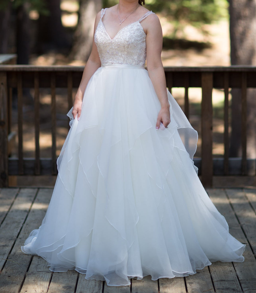 David's bridal 2024 garza ball gown