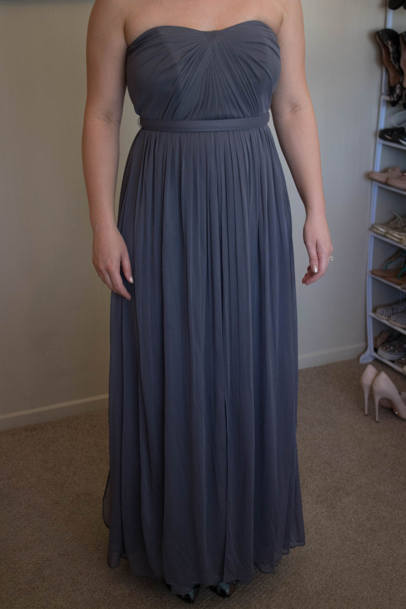 Pewter Bridesmaid Dresses David s Bridal