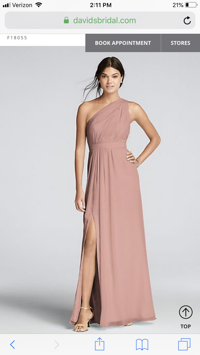 David's bridal f18055 best sale