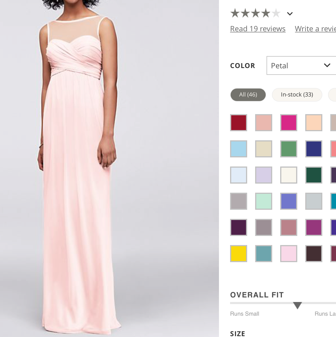 David's hot sale bridal f15927