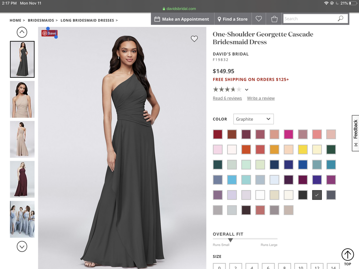 Davids top bridal f19832