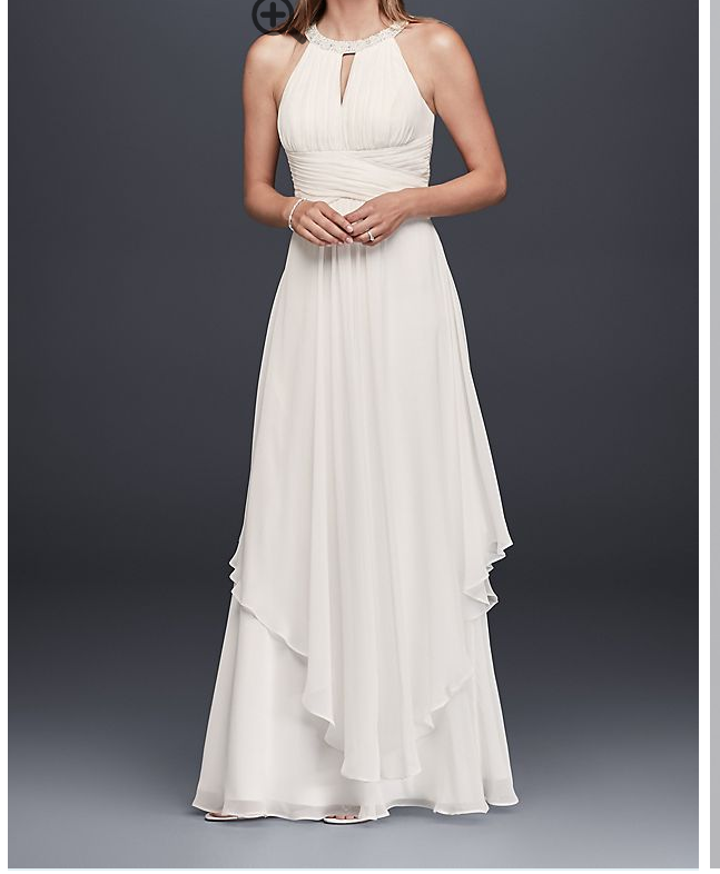 David's Bridal DB Studio EJ4M6307 Nearly Newlywed