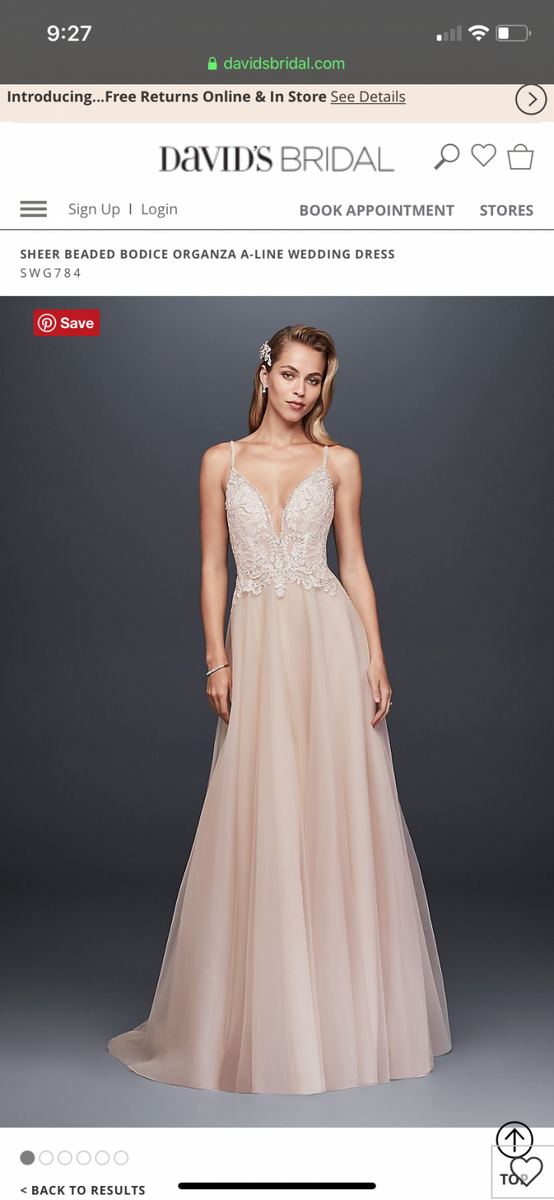 Galina SWG784 PreOwnedWeddingDresses