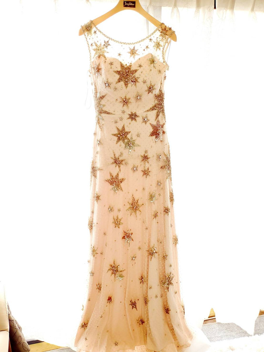 1月限定価格♡Jenny Packham Jolene Ivory UK4 - メルカリ