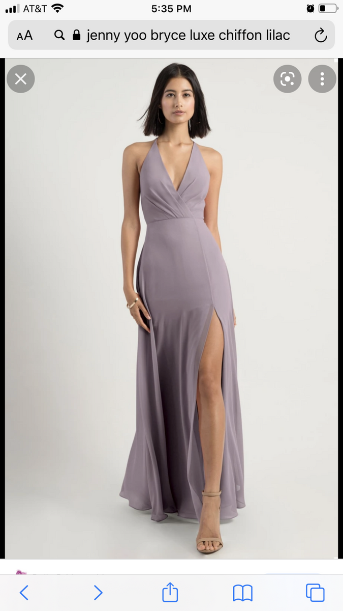 Jenny yoo luxe chiffon shop