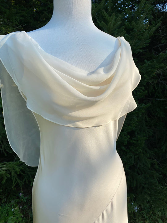 Laura Sheppherd double cowl low back