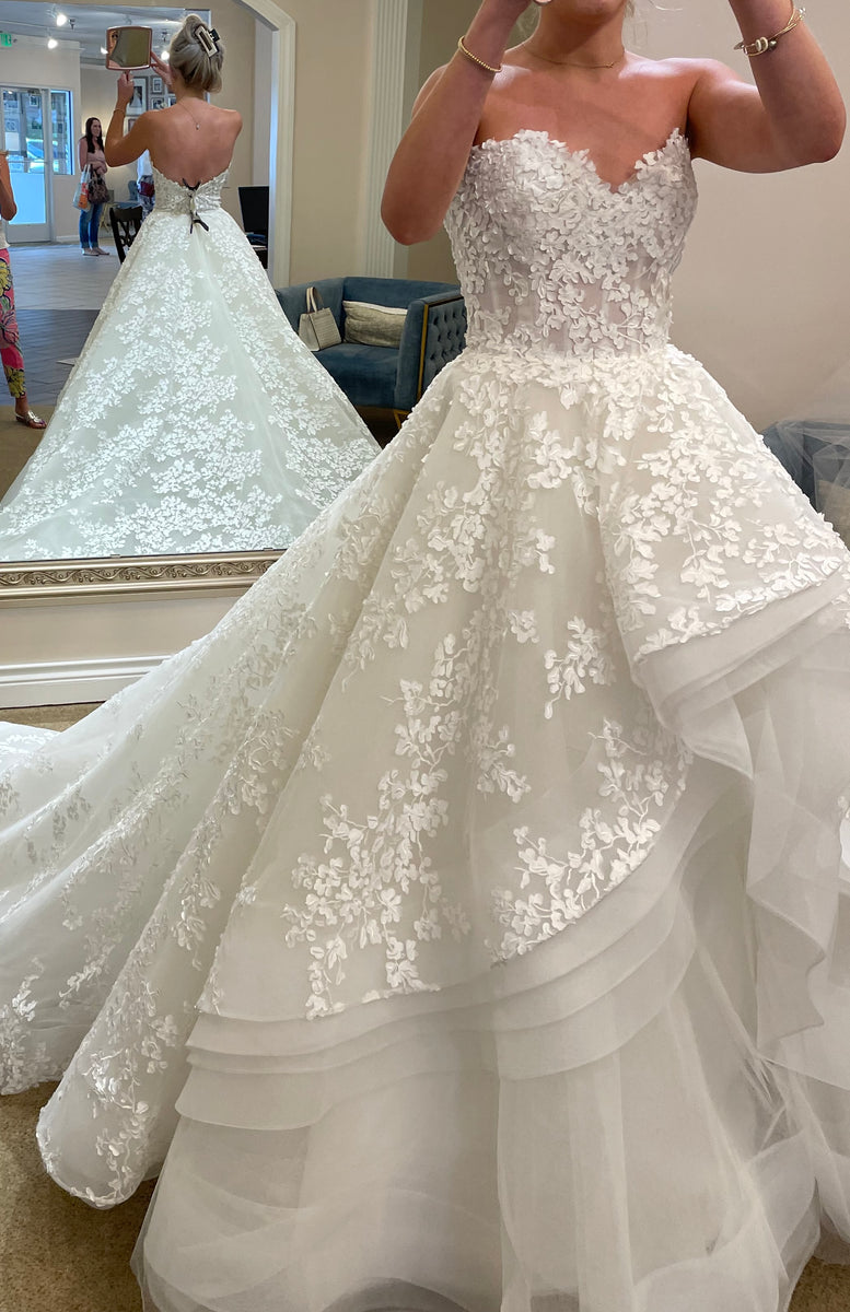 Delicate Lace Sweetheart Ballgown Wedding Dress - I Do Bridal & Formal  Mobile, Alabama Montgomery AL