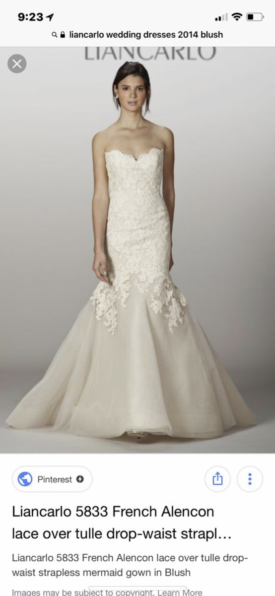 Liancarlo Blush Wedding Dresses Pre Owned