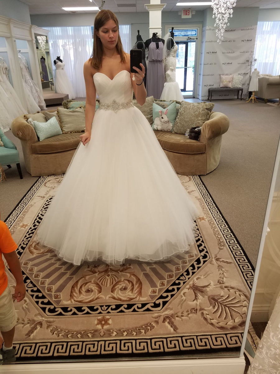 Mori Lee 5276  White Orchid Bridal