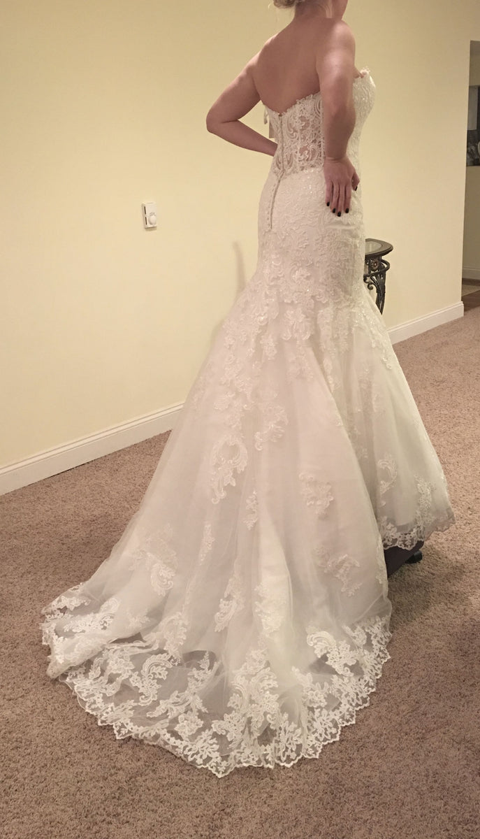 Mori lee outlet 5607