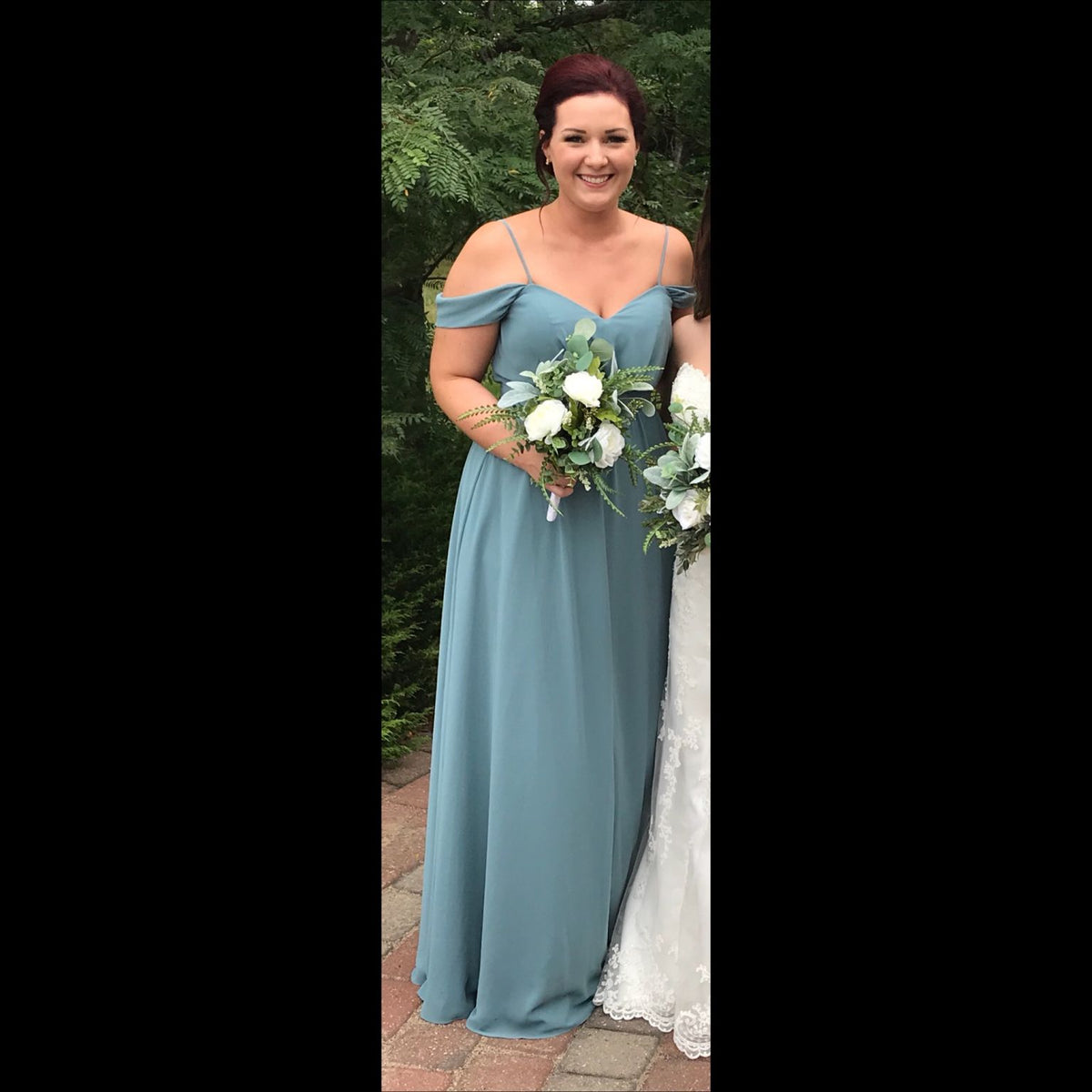 Deep sea bridesmaid dresses sale