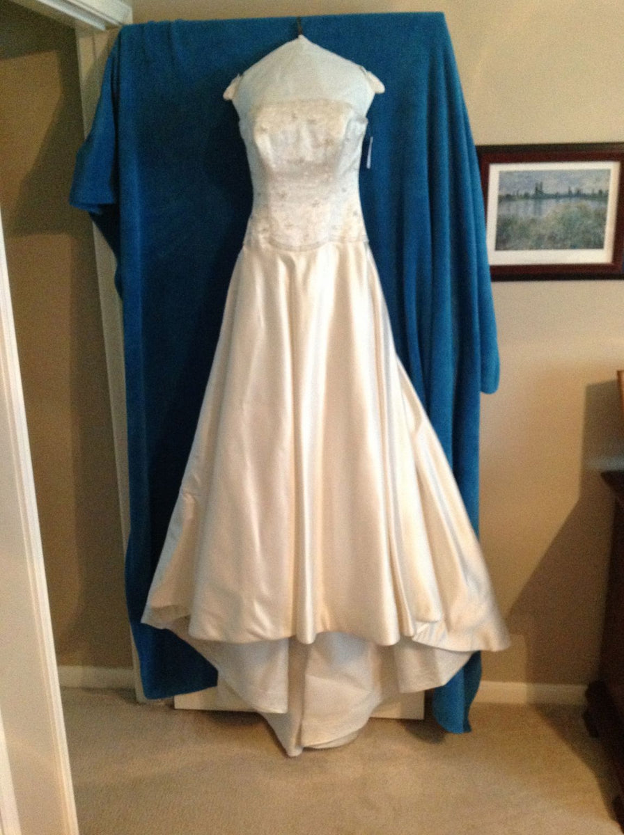 Priscilla Satin Evening Gown