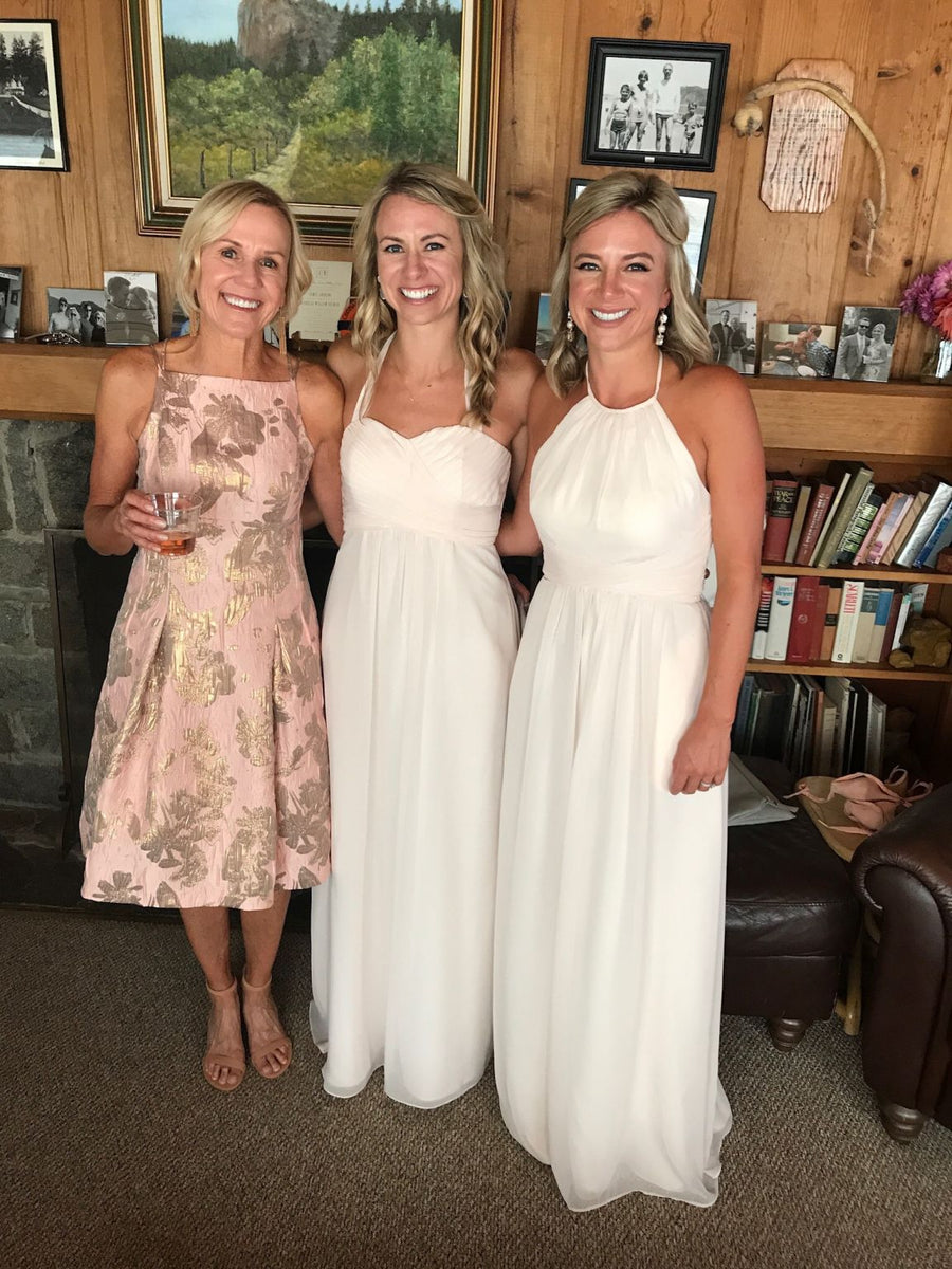 Weddington com Two Tone Bridesmaid Dresses