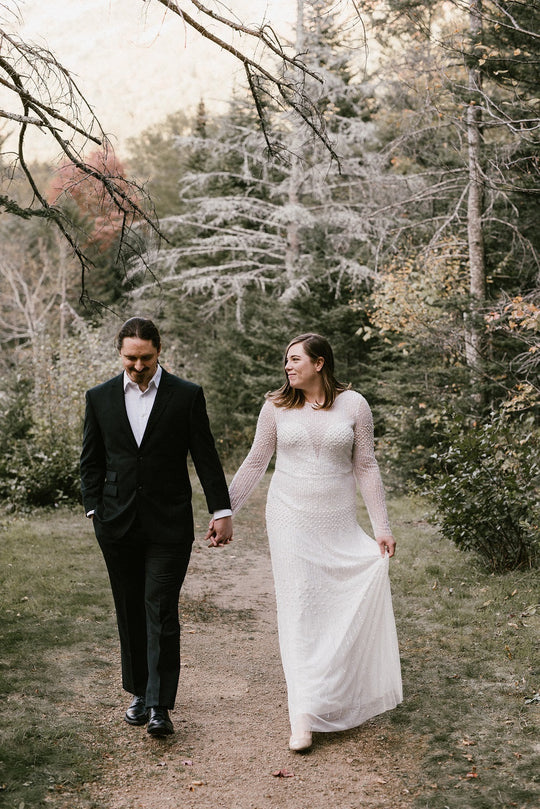 Adrianna Papell Beaded Illusion Sweetheart Gown