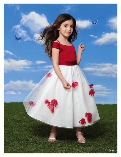 blue dress for baby girl Alfred Angelo Alfred Angelo 6632 – Nearly Newlywed