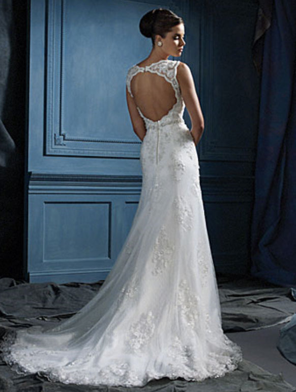 alfred angelo modern vintage wedding dresses 90s Alfred Angelo Vintage Wedding Dress