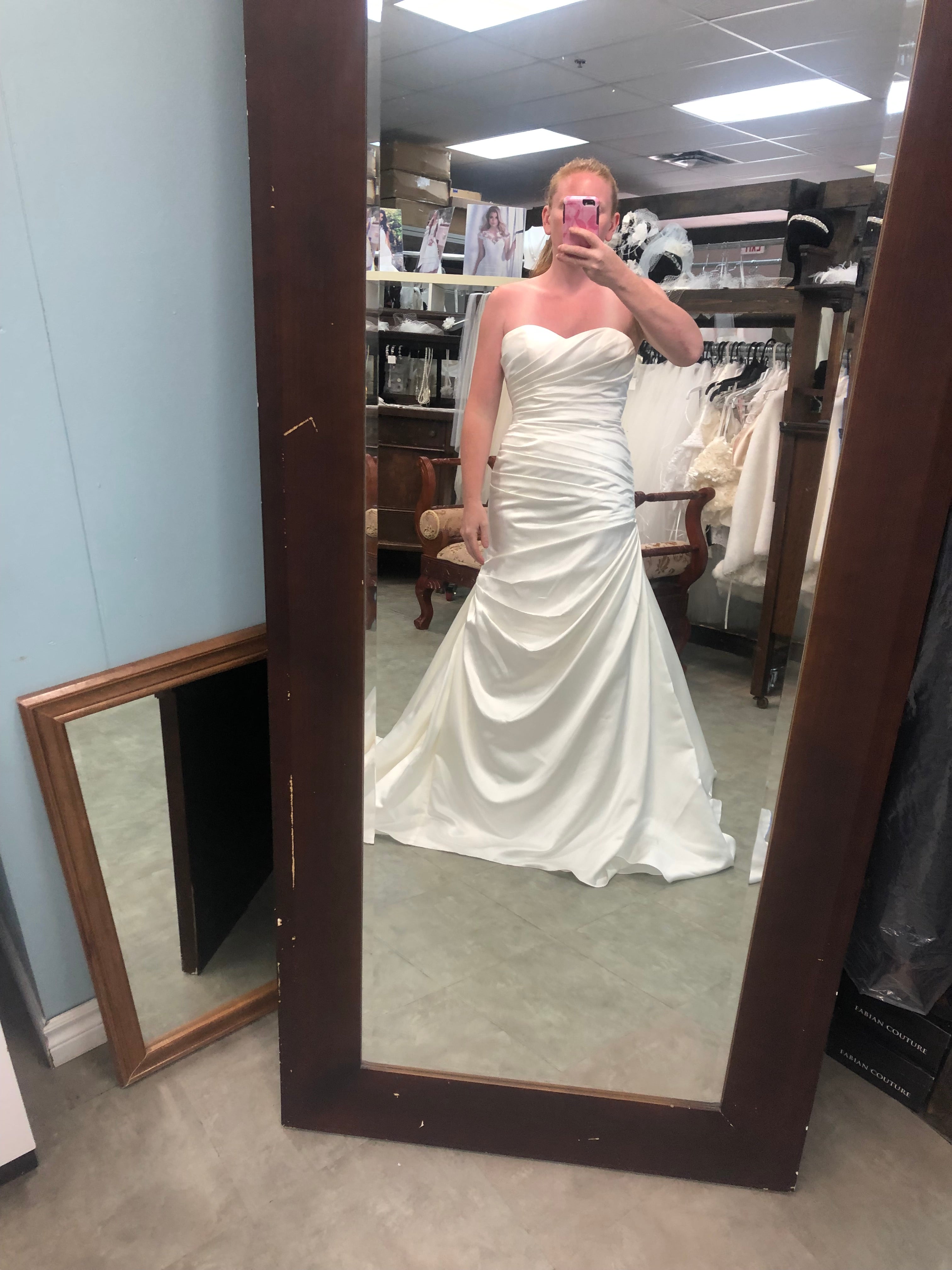 Alfred Angelo Sample corset BR1 D 5 – Nearly Newlywed