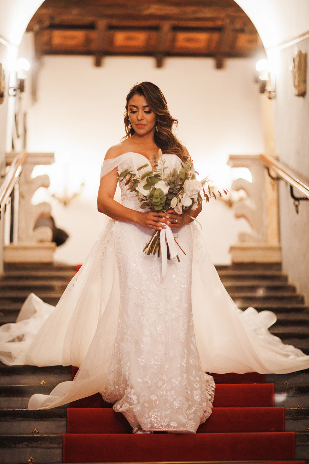 Allure Bridals Fit to Flare MB704 Overskirt MB704A – Nearly Newlywed