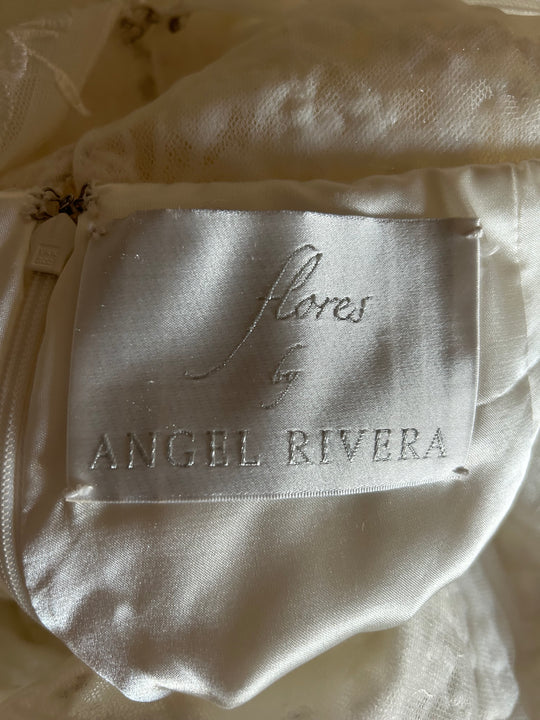 Angel Rivera FL68402L9002100 Butterfly Kisses Bobbinet