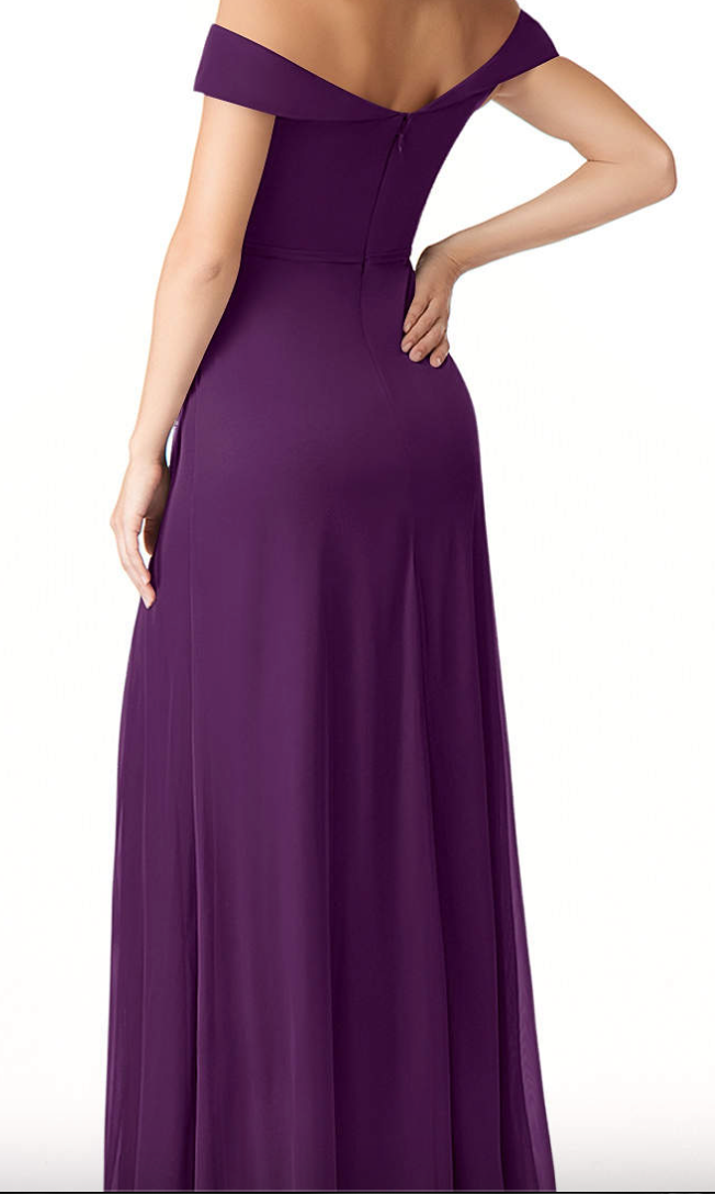 Azazie AlmendraA-Line Sweetheart Neckline Mesh Floor-Length
