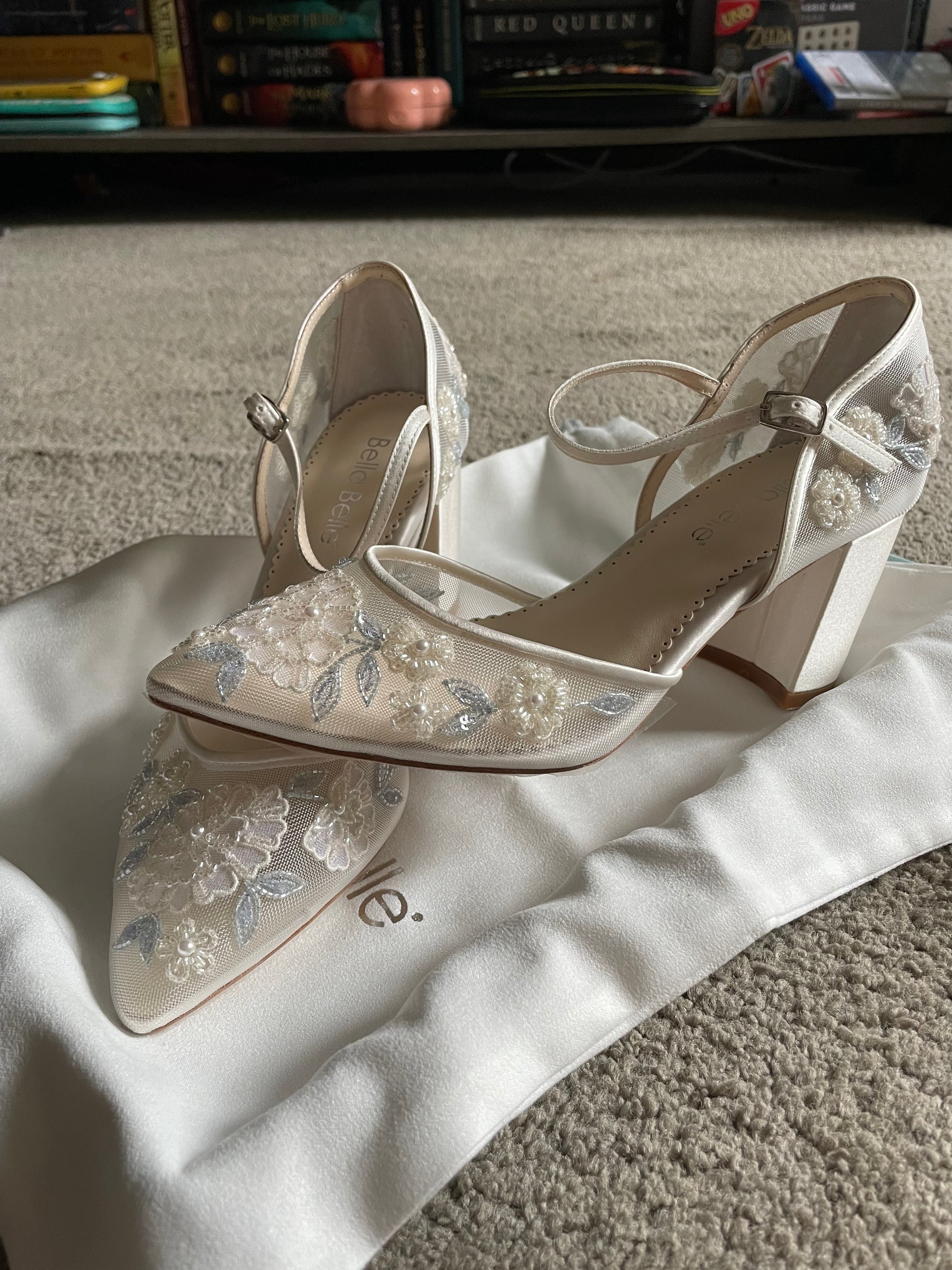 【美品】Bella Belle VIVIAN wedding shoes BELLA BELLE VIVIAN – Nearly Newlywed