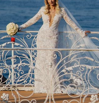 Berta  Abito a sirena in pizza