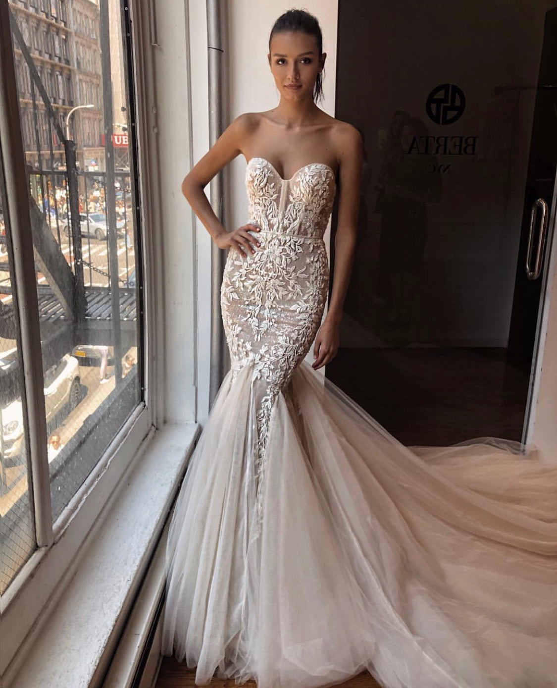 berta mermaid wedding dress Berta 20-P01 – Nearly Newlywed