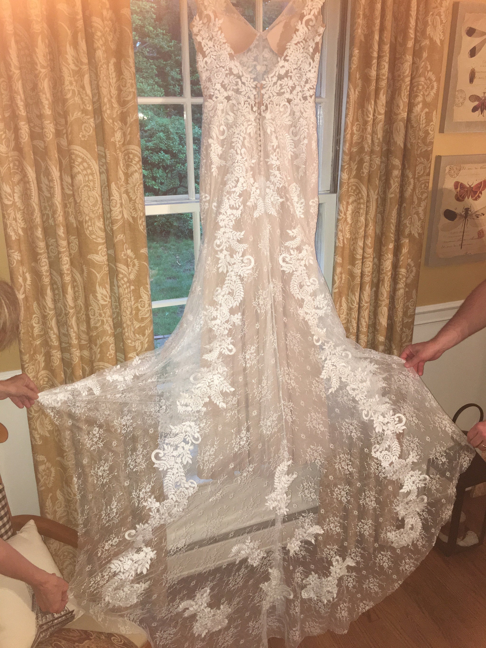 Bhldn milano gown used best sale