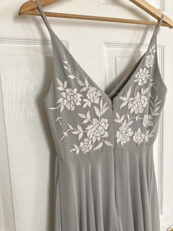 BHLDN SADIA DRESS FOG/ 52908183 – Nearly Newlywed