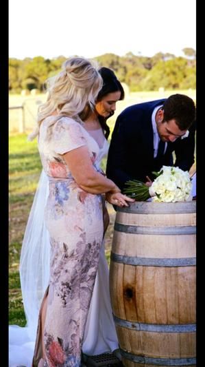 BHLDN Adrianna Papell Melinda Dress – Nearly Newlywed